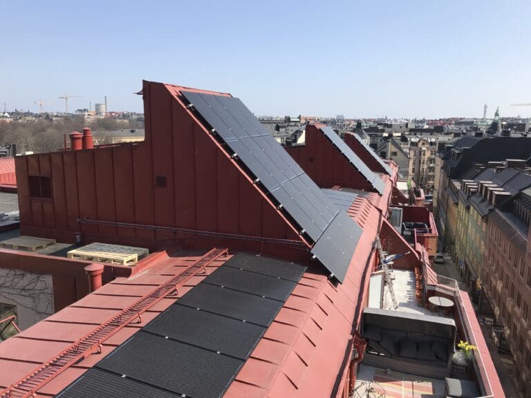 Solceller