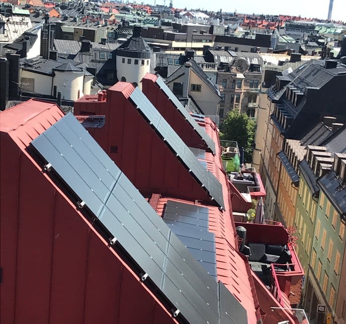 Solceller