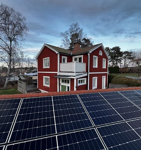 Batterilagring villa